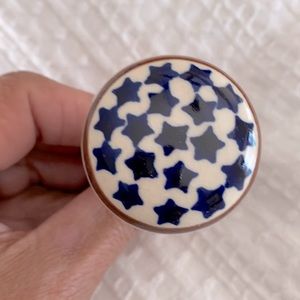 Polish Pottery Americana Drawer Knobs